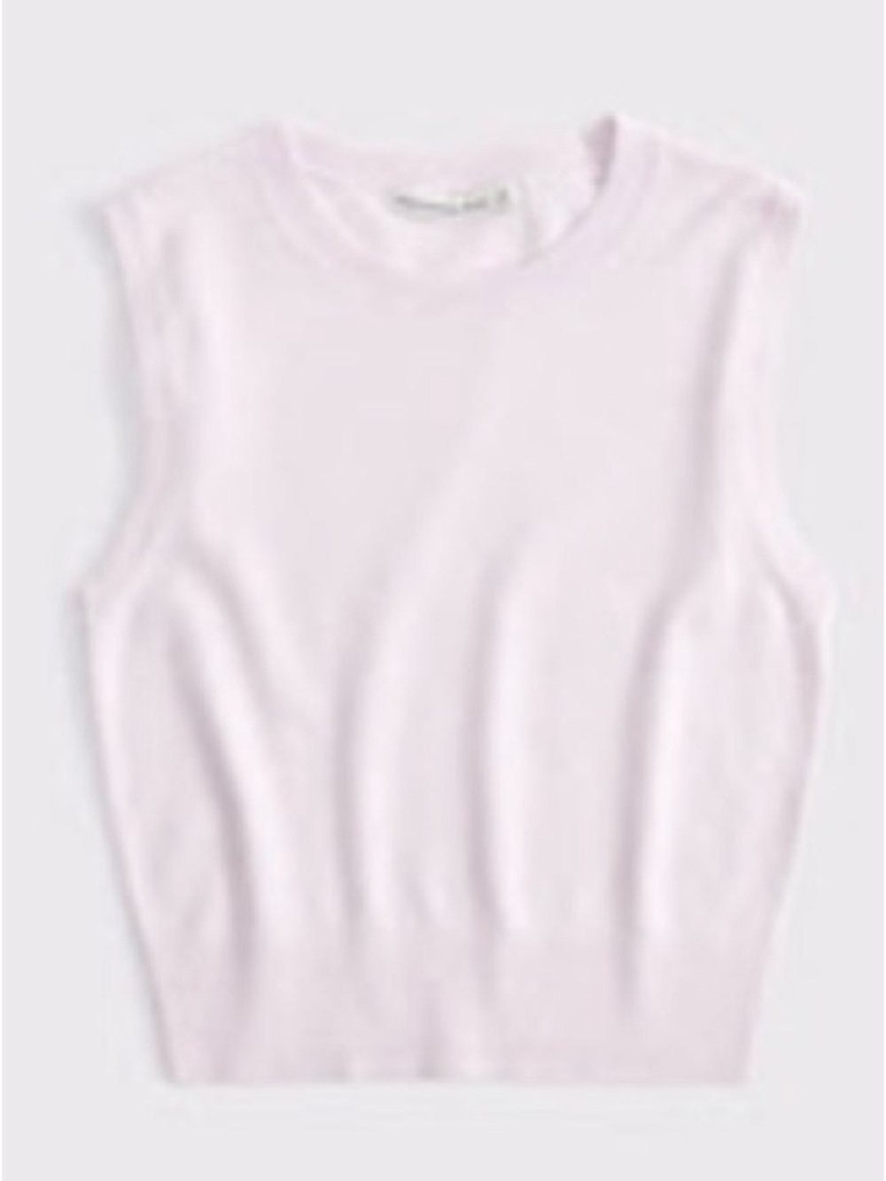 Abercrombie NWT Women’s LuxeLoft Shrunken Sweater Shell - XL